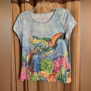 Ellen Negley Sea Turtle Top